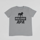 Angol bulldog apa férfi póló