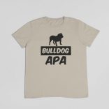 Angol bulldog apa férfi póló