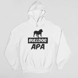 Angol bulldog apa férfi pulóver