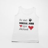 Az élet sokkal jobb egy akitával női atléta