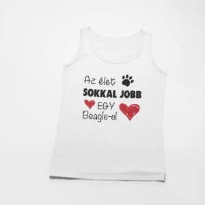 Az élet sokkal jobb egy beagle-el női atléta