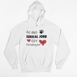 Az élet sokkal jobb egy bernáthegyivel pulóver