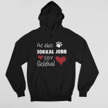 Az élet sokkal jobb egy goldival pulóver