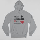 Az élet sokkal jobb egy keverék kutyával pulóver