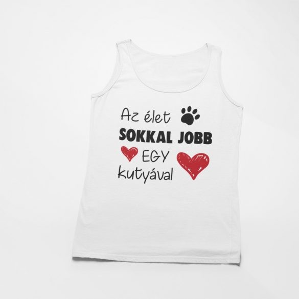 Az élet sokkal jobb egy kutyával férfi atléta