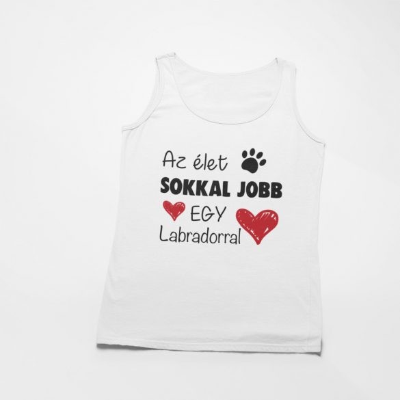 Az élet sokkal jobb egy labradorral férfi atléta