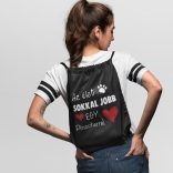 Az élet sokkal jobb egy pinscherrel tornazsák