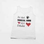 Az élet sokkal jobb egy pitbullal női atléta