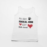 Az élet sokkal jobb egy shih-tzuval női atléta