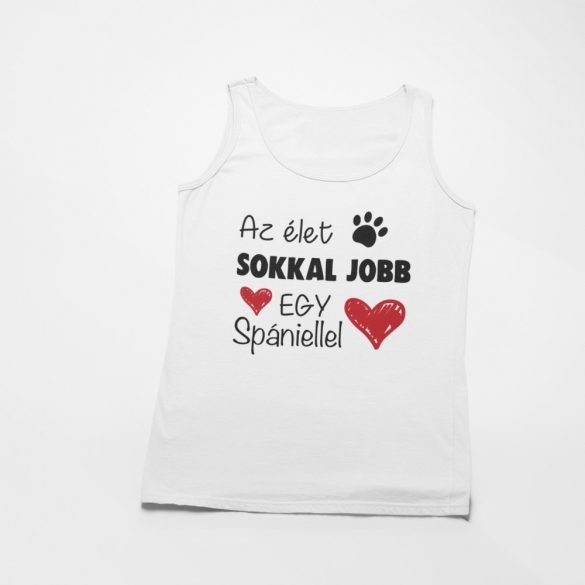 Az élet sokkal jobb egy spániellel férfi atléta