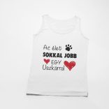 Az élet sokkal jobb egy uszkárral női atléta
