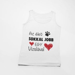Az élet sokkal jobb egy vizslával férfi atléta