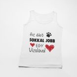 Az élet sokkal jobb egy vizslával női atléta