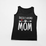 Basset hound mom női atléta
