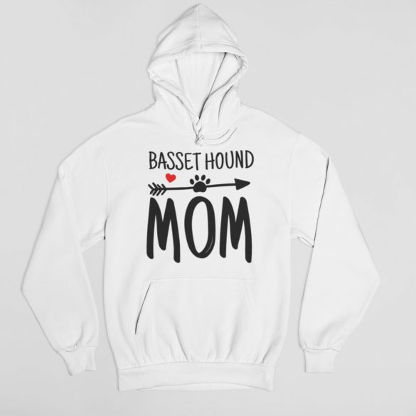 Basset hound mom női pulóver
