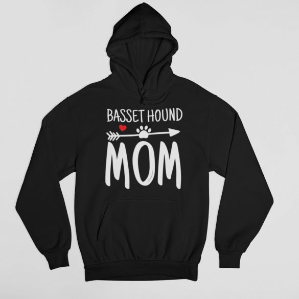 Basset hound mom női pulóver