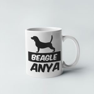 Beagle anya bögre