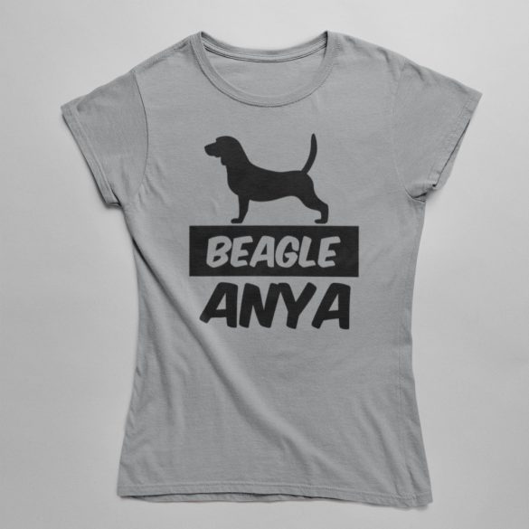 Beagle anya női póló