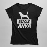 Beagle anya női póló