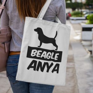 Beagle anya vászontáska