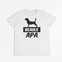 Beagle apa férfi póló
