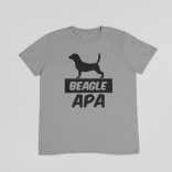 Beagle apa férfi póló