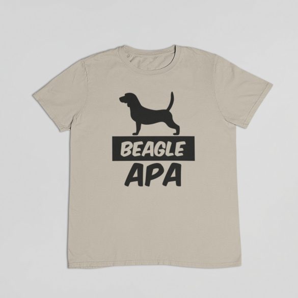Beagle apa férfi póló