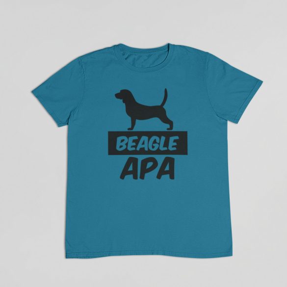 Beagle apa férfi póló