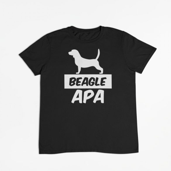 Beagle apa férfi póló