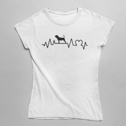 Beagle heartbeat női póló
