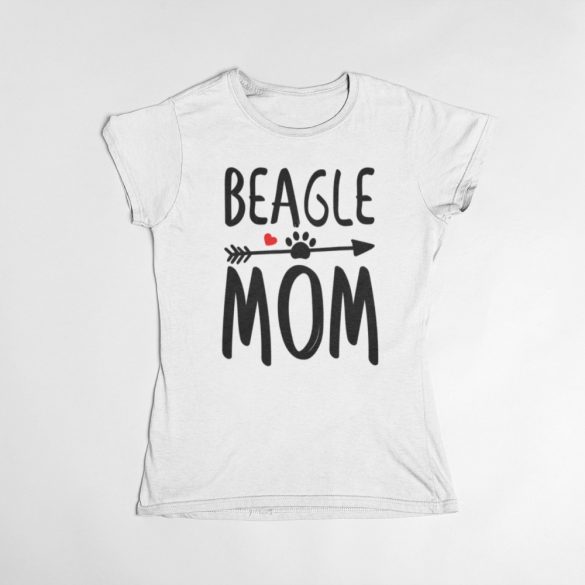 Beagle mom női póló