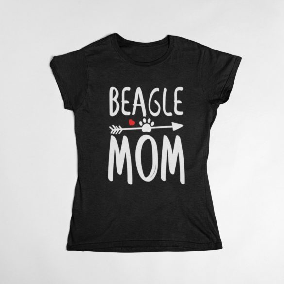 Beagle mom női póló