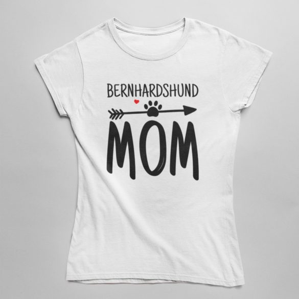 Bernhardshund mom női póló