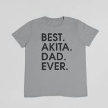 Best akita dad ever férfi póló
