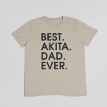 Best akita dad ever férfi póló