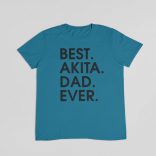 Best akita dad ever férfi póló