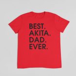 Best akita dad ever férfi póló