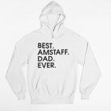 Best amstaff dad ever férfi pulóver