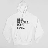 Best beagle dad ever férfi pulóver