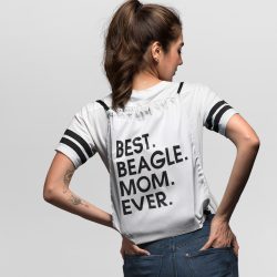 Best beagle mom ever tornazsák