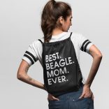 Best beagle mom ever tornazsák