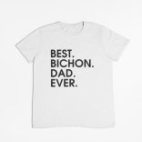 Best bichon dad ever férfi póló