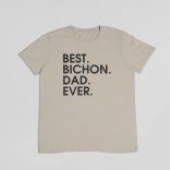 Best bichon dad ever férfi póló