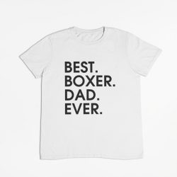 Best boxer dad ever férfi póló