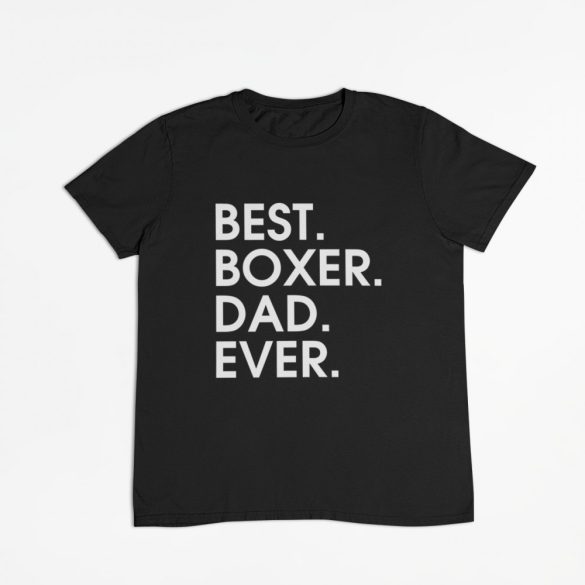 Best boxer dad ever férfi póló