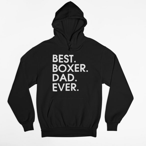 Best boxer dad ever férfi pulóver