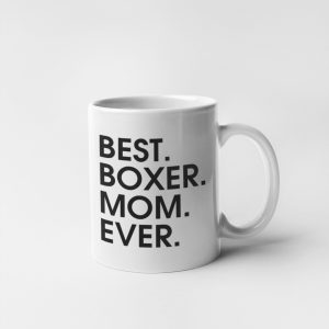 Best boxer mom ever bögre