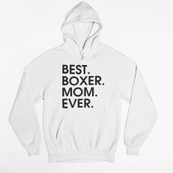 Best boxer mom ever női pulóver