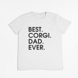 Best corgi dad ever férfi póló