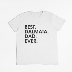 Best dalmata dad ever férfi póló